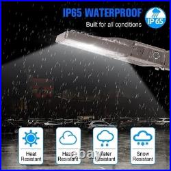 150 Watts LED Shoebox Light Parking Lot Pole Commericial Street Area Pole Lights