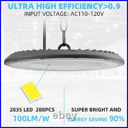 16Pcs 500W UFO Led High Bay Light Commercial Industrial Warehouse Garage Light