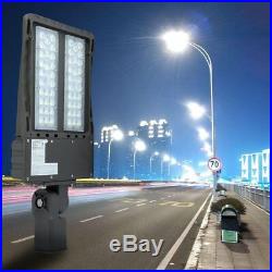 18000LM 150W LED ShoeBox Light Adjustable Angle Street Light Parking Lot Lamp VI