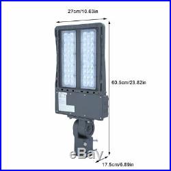 18000LM Outdoor LED Street Light 150W Commercial IP65 Dusk to Dawn Shoebox Lamp