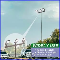 180 Degree Low Profile Bullhorn with 3 Arms Tenon Adapter for Slip Fit LED Parki