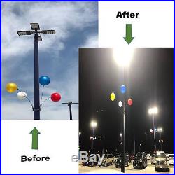 185W LED Parking Lot Pole Light Outdoor Basketball Tennis Court Area Light 5000K