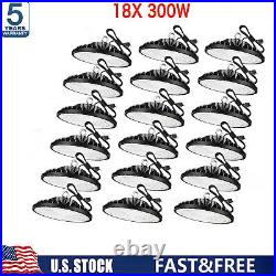 18Pack 200W UFO Led High Bay Light Commercial Industrial Warehouse Factory Light