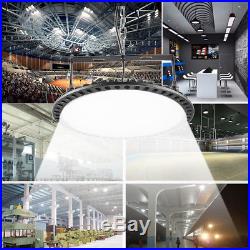 1Pcs 300W Slim UFO LED High Bay Light lamp Factory Warehouse Industrial Lighting
