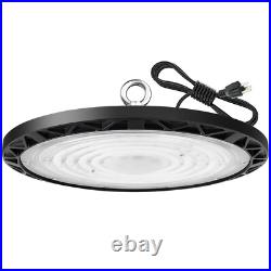 200W 12Pack UFO LED High Bay Light with Hook & Cable for Gym Factory Barn Garage 200W 12Pack UFO LED High Bay Light with Hook & Cable for Gym Factory Barn Garage