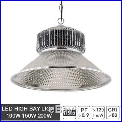 200W 150W 100W LED High Bay Light White Lamp Lighting Fixture Factory Industry