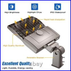 200W 480V Shoebox Pole Lamp Super Bright Commerical Large Area Slip Fitter Light 200W 480V Shoebox Pole Lamp Super Bright Commerical Large Area Slip Fitter Light