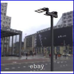 200W Commercial LED Parking Lot Light Outdoor Street Shoebox Area Lighting 5000K