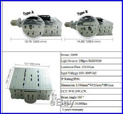 thumbnail image 2 of 240W LED Area Light Shoebox Retrofit 120V-277V 5000K With E39 Mogul Base - DLC 2 of 4