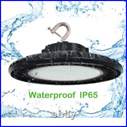 200W LED Dimmable UFO High Bay Light, LED Workshop High Bay 600W HPS/HID Equiv