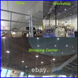 200W LED Dimmable UFO High Bay Light, LED Workshop High Bay 600W HPS/HID Equiv