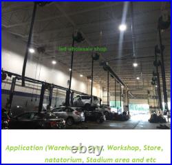 200W LED Dimmable UFO High Bay Light, LED Workshop High Bay 600W HPS/HID Equiv