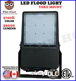 200W LED Flood Light 5700K ETL DLC Certified (1000 Watt Equivalent) 26000 Lumens