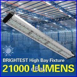 200W LED Linear Shop Light Fixture Utility Ceiling Warehouse Commercial DLC