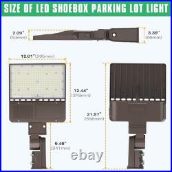 200W LED Parking Lot Light, 30000Lm Commercial Street Light Outdoor Dusk to Dawn