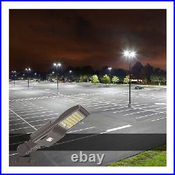 200W LED Parking Lot Light 800W MH Equal Street Area Pole Shoebox Fixtures 5000K
