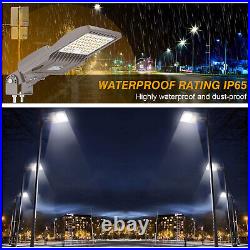 200W LED Parking Lot Light Commercial Outdoor Shoebox Street Lighting Fixture US