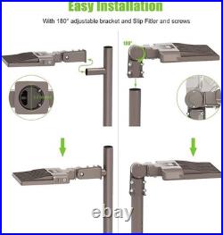 200W LED Parking Lot Light Outdoor Shoebox Pole Fixture With Photocell -30000Lm 200W LED Parking Lot Light Outdoor Shoebox Pole Fixture With Photocell -30000Lm