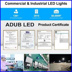 200W LED Parking Lot Shoebox Light 30000LM Slip Fitter Mount Outdoor Street Lamp
