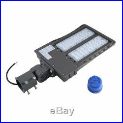 200W LED ShoeBox Light Adjustable Angle Street Light Parking Lot Lamp 24000LM US