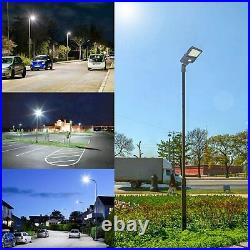 200W LED Shoebox Area Light Dusk to Dawn Commercial Outdoor Parking Lot Light