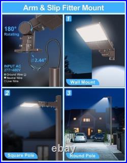 200W LED Shoebox Light Dusk To Dawn Commercial Outdoor Street Parking Lot Light 200W LED Shoebox Light Dusk To Dawn Commercial Outdoor Street Parking Lot Light