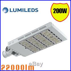 200W LED Shoebox Light Replace 1000W HPS Stadium Parking Lot Street Lamp 6000K