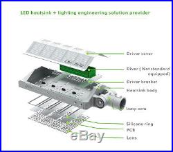 200W LED Shoebox Light Replace 1000W HPS Stadium Parking Lot Street Lamp 6000K