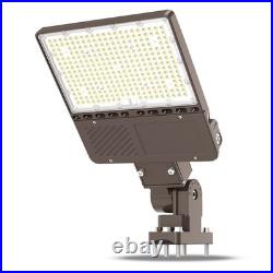 200W LED Shoebox Parking Lot Light Dusk To Dawn Commercial Outdoor Street Lights