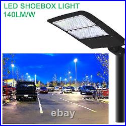 200W LED Shoebox Street Light, Area Parking Lot Light Pole Fixture 5000K UL DLC