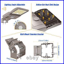 200W LED Street Area Light Shoebox Parking Lot Stadium Flood Security Lighting