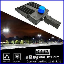 200W LED Street Light 24000lm 110V-277V Lamp LED Parking Lot Light Outdoor