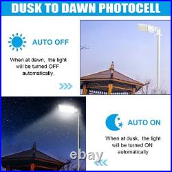 200W LED Street Outdoor Parking Lot Light Slip Fit & Arm Mount Commercial Lights