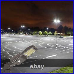 200W Outdoor LED Shoebox Area Light Commercial Parking Lot Street Lights Fixture