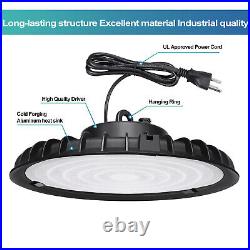 200W Super Bright LED UFO High Bay Lights Factory Shop GYM Light Warehouse Lamp