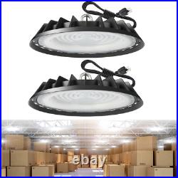 200W UFO High Bay Lights Commercial Bay Lighting for Warehouse Factory Barn Shop
