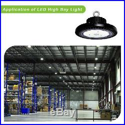 200W UFO LED High Bay 22000lm 5000K Waterproof Hanging Light Industrial Lamp ETL