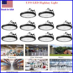 200W UFO LED High Bay Light, 10-Pack Ideal for Warehouses & Shops & Factory