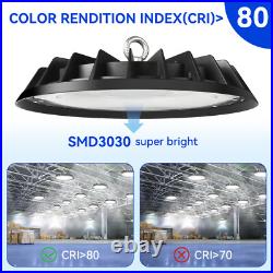 200W UFO LED High Bay Light, Commercial Bay Lighting for Factory Warehouse Shop