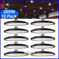 200W UFO LED High Bay Light Factory Warehouse Industrial Lighting Lamp 6500K