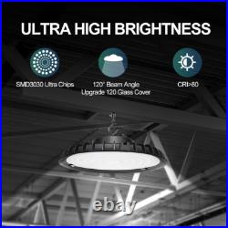 200W UFO LED High Bay Light Gym Factory Warehouse Industrial Shed Lighting 10PCS