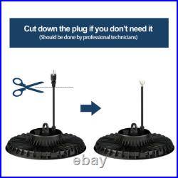 200W UFO LED High Bay Light Gym Factory Warehouse Industrial Shed Lighting 10PCS