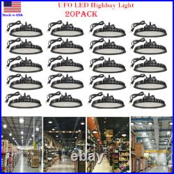 200W UFO LED High Bay Light Gym Factory Warehouse Industrial led Lighting 20PCS
