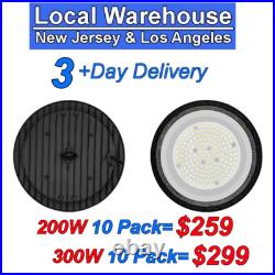 200Watt UFO LED High Bay Light Shop Lights Fixture Warehouse Gym Industrial Lamp