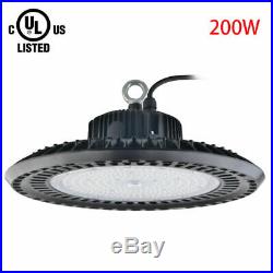 200 Watt UFO LED High Bay Warehouse Light UL DLC Certified 5000k 26000 Lumens US