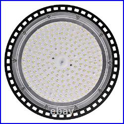 200 Watts 6 Pack UFO LED High Bay Light 210pcs LED Chip Industrial Lighting 200W