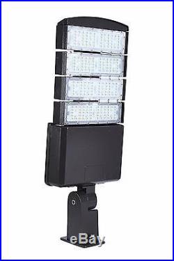 200w LED Parking Lot Shoebox Pole Light Fixture UL DLC approved 5yrs warranty