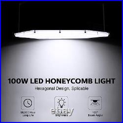 20Pack 100W UFO High Bay Light Led Shop Lighting Fixture Factory Warehouse 6000K