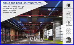 20Pack 200W UFO Led High Bay Light Commercial Industrial Warehouse Light 30000lm