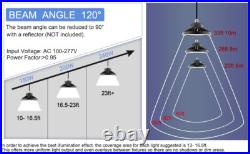 20Pack 240W UFO Led High Bay Light Industrial Commercial Gym Shop Garage Light